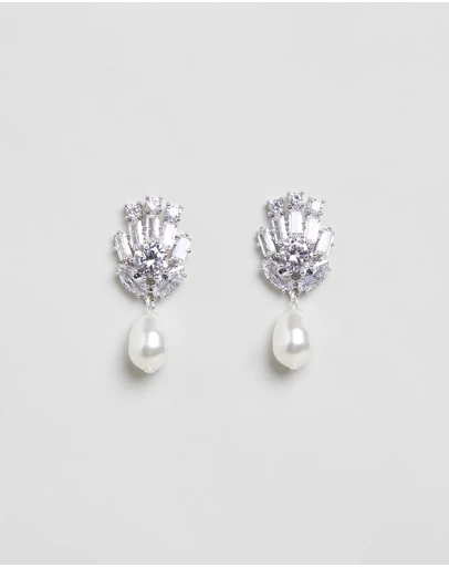 Stephanie Browne - Viva Pearl Earrings