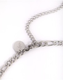 Lovisa - Waterproof Stainless Steel Figaro Necklace