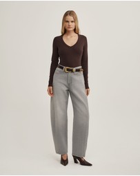Witchery - V-neck Long Sleeve Top
