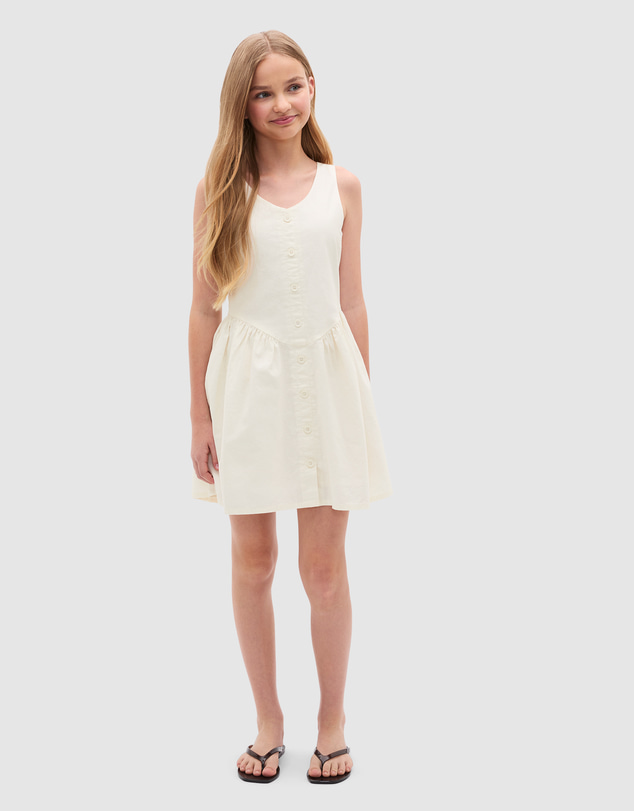 Seed Heritage - Button Front Dress - Teen