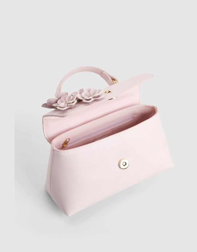 Laura Jones - Ayla Floral Top Handle Bag