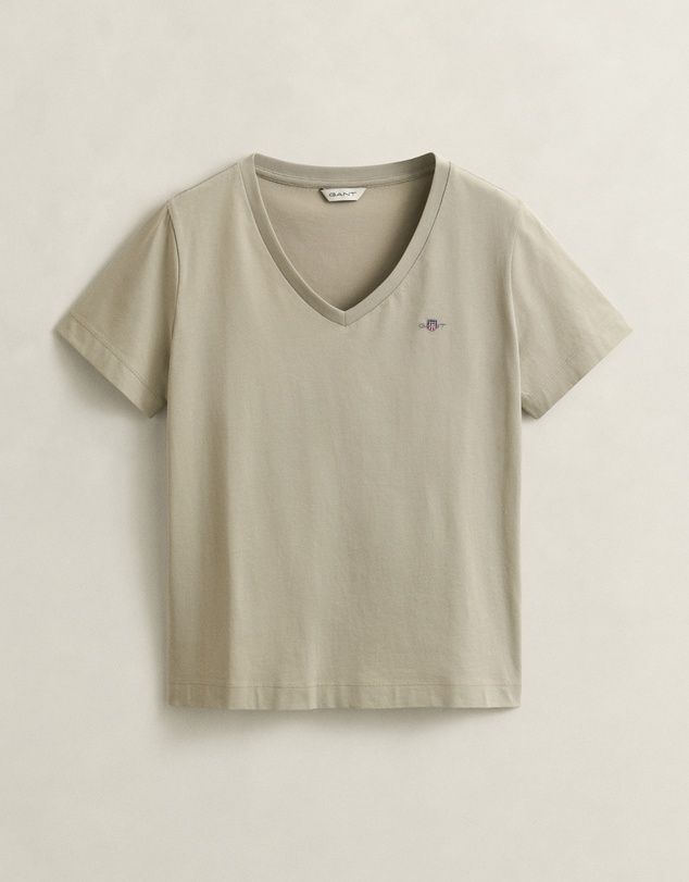 Gant - Shield V-Neck T-Shirt