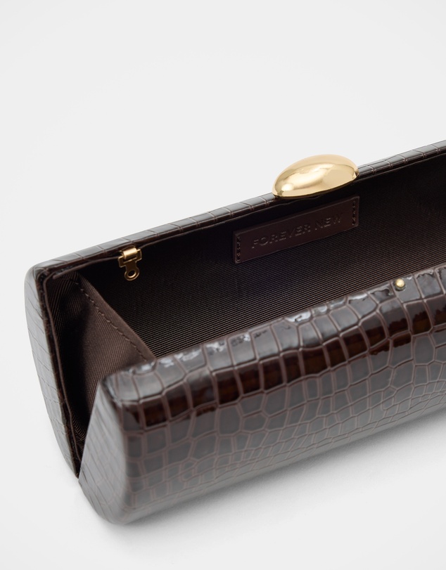 Forever New - Adeline East West Hardcase Clutch