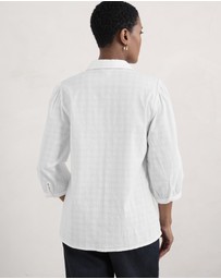 Seasalt - Seasalt Cornwall White Hope Cottage Blouse II