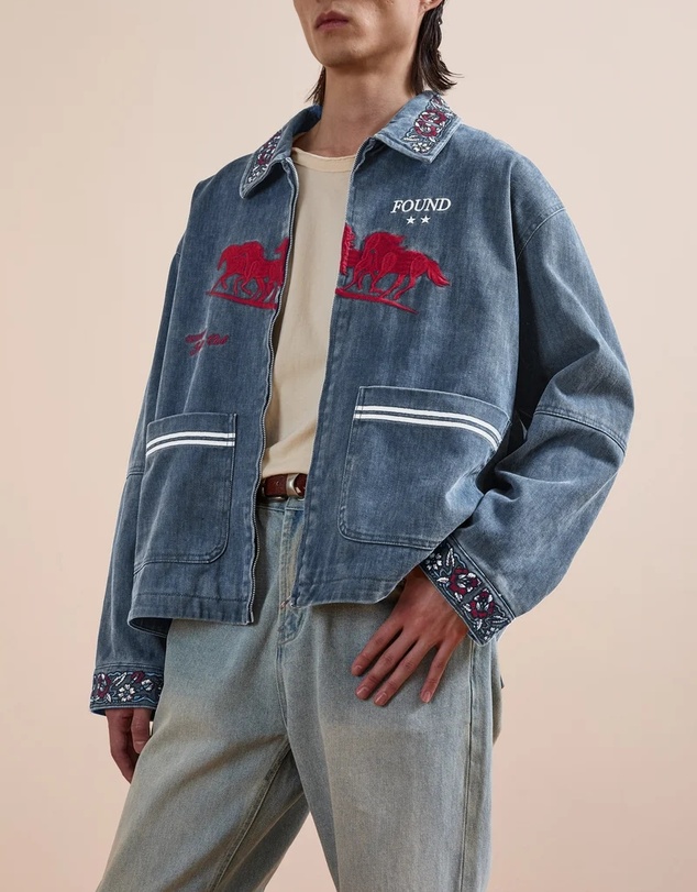 Found - Jockey Club Embroidered Jacket