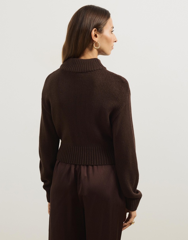 Atmos&Here - Zulu Textured Roll Neck Jumper