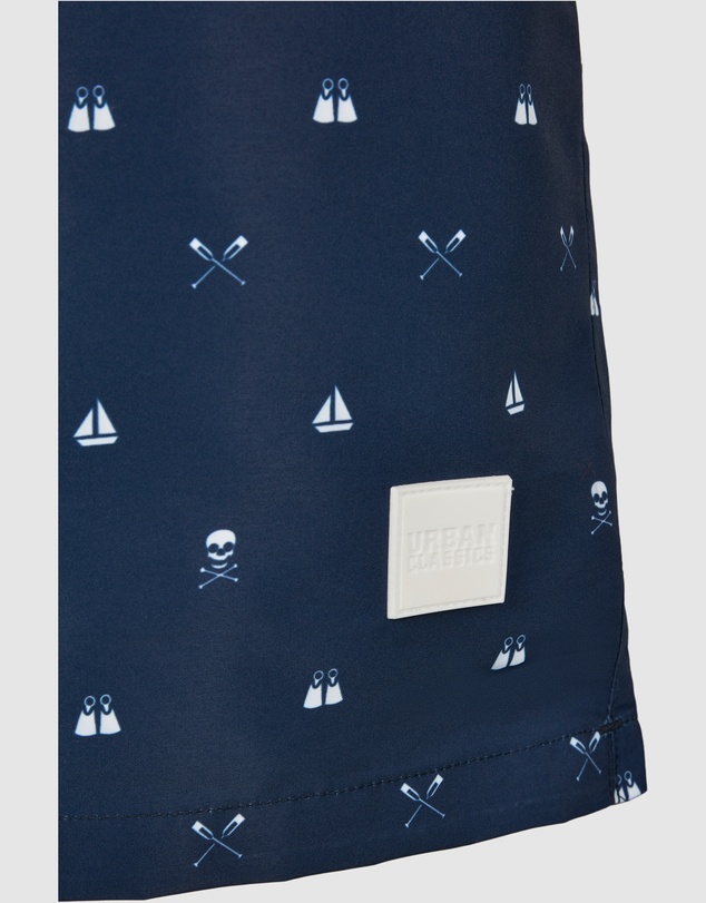 Urban Classics - Pattern Swim Shorts