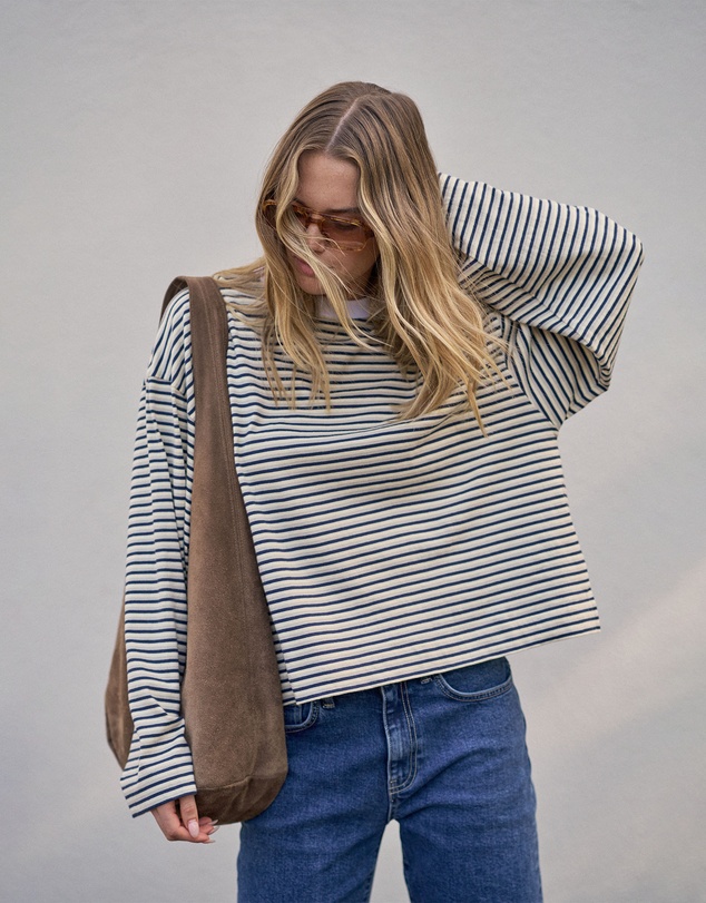 Ceres Life - Beau Long Sleeve Slouchy Tee