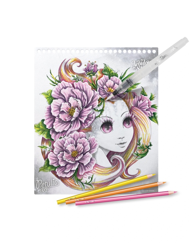 Nebulous Stars - Watercoloring Book Set