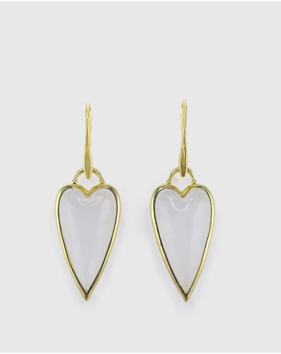 Miz Casa and Co - Priya Heart Earrings