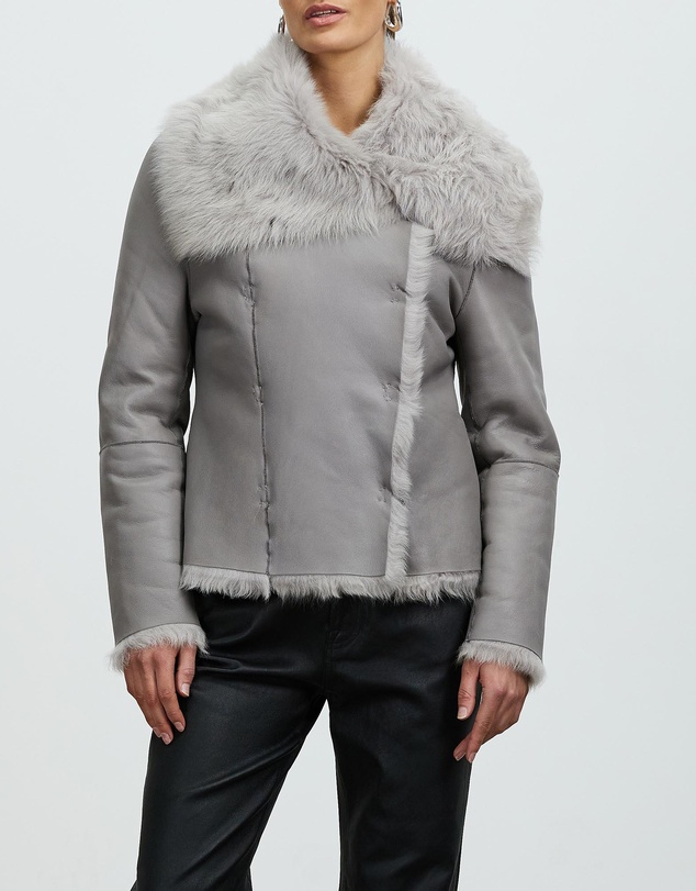 West 14th - Sutton Place Shearling Coat
