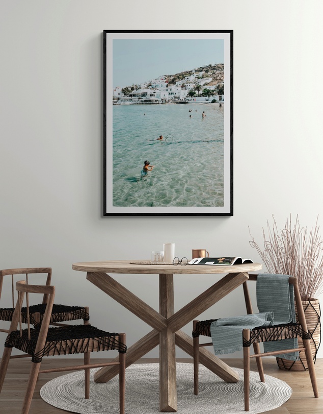 Amichi Co - Beside The Seaside Fine Art Print