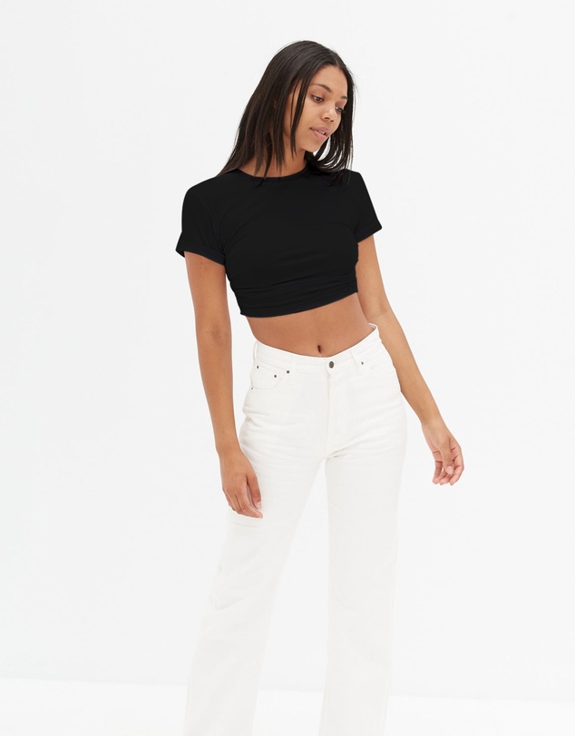 Style Addict - Side Ruche Tee