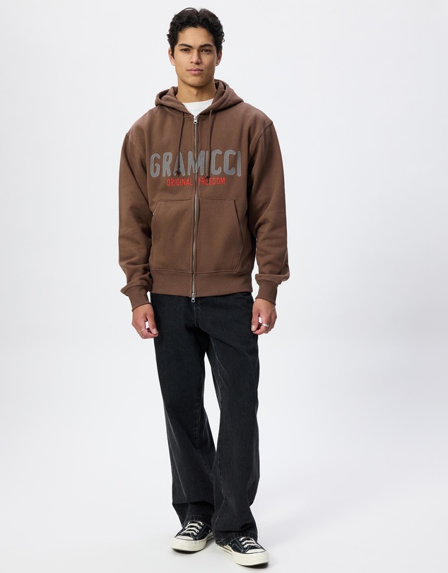 Gramicci - Spell Out Zip Hooded Sweatshirt