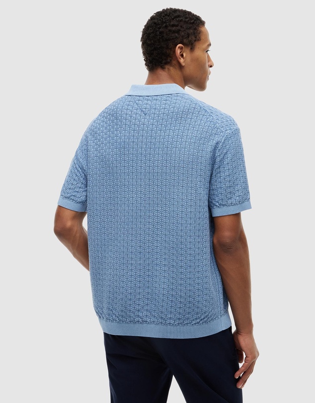 Tommy Hilfiger - Relaxed Fit Washed Structured Polo Shirt
