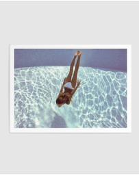 Olive et Oriel - Underwater Love Art Print