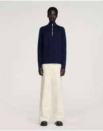 Sandro - Zip Sweater