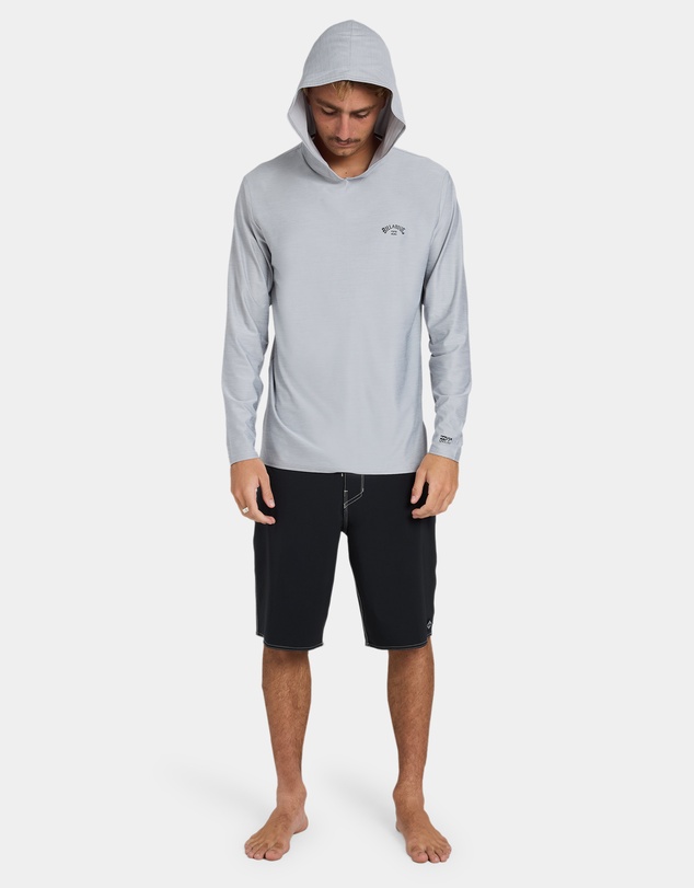 Billabong - Mens Shoreline Loose Fit Hooded Long Sleeve Rashguard