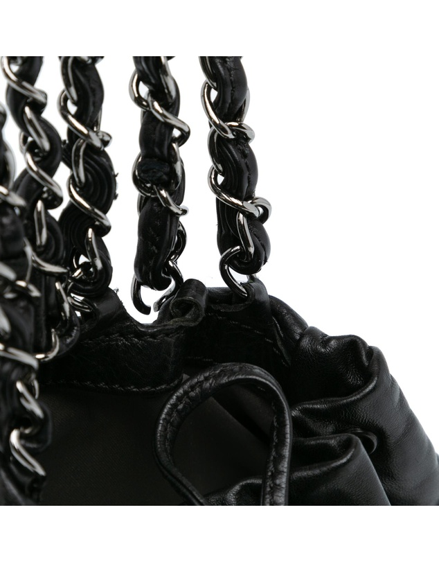 Pre-Loved by Azura Reborn - Pre-Loved CC Calfskin Dual Twin Chain Handbag