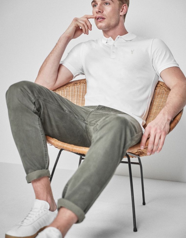 NEXT - Pique Polo Shirt-Slim Fit
