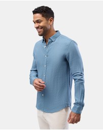 Brooksfield - Casual Linen Shirt