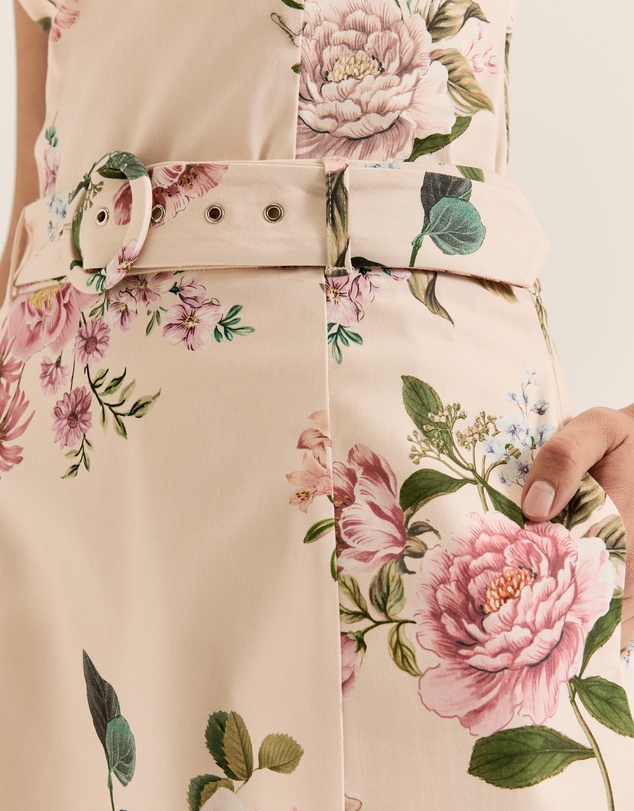 Review - Sunset Rose Midi Skirt