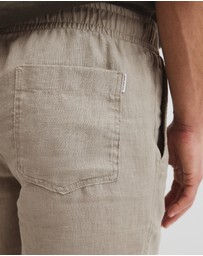Country Road - Organically Grown Linen Drawcord Short