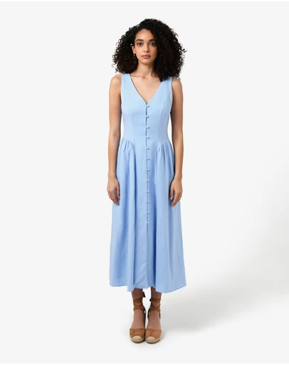 Forcast - Kendal Linen Blend Dress