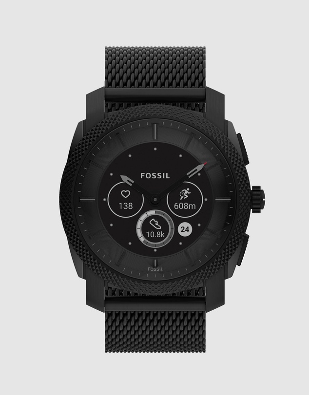 Fossil - Machine Gen 6 Hybrid Black Smartwatch