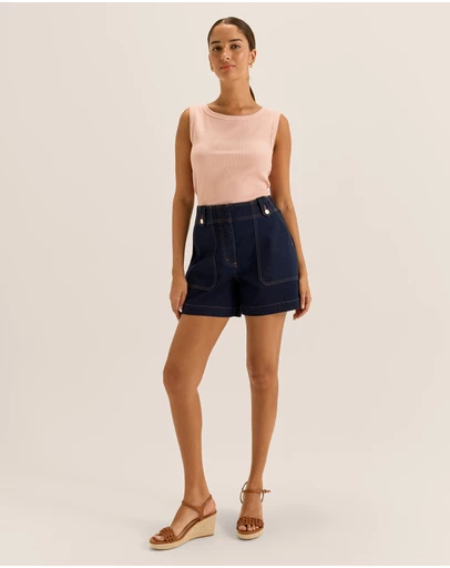 Review - Farrah Denim Shorts
