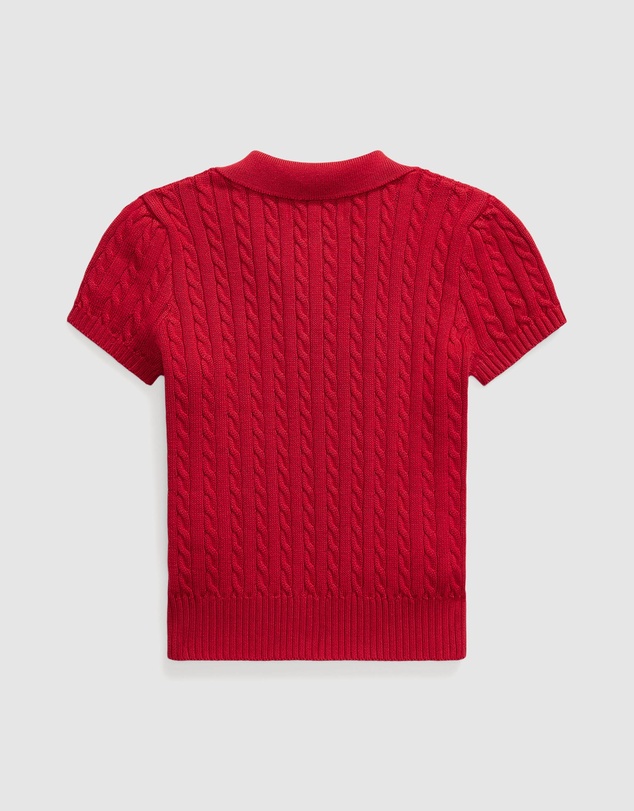 Polo Ralph Lauren - Mini-Cable Cotton Polo Sweater - ICONIC EXCLUSIVE - Kids