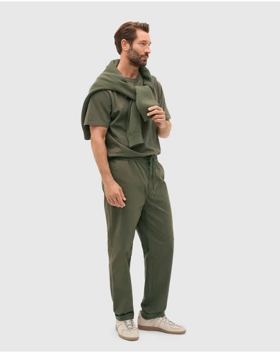 Seed Heritage - Drawstring Twill Pant
