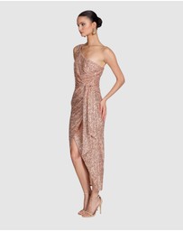 Romance by Honey and Beau - Gaia One Shoulder Dress