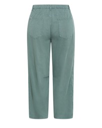 City Chic - Plus size Harley Fit Cassie Barrel Leg Jean - sage wash