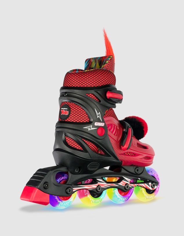 Crazy Skates - Trolls Size Adjustable Inline Skates