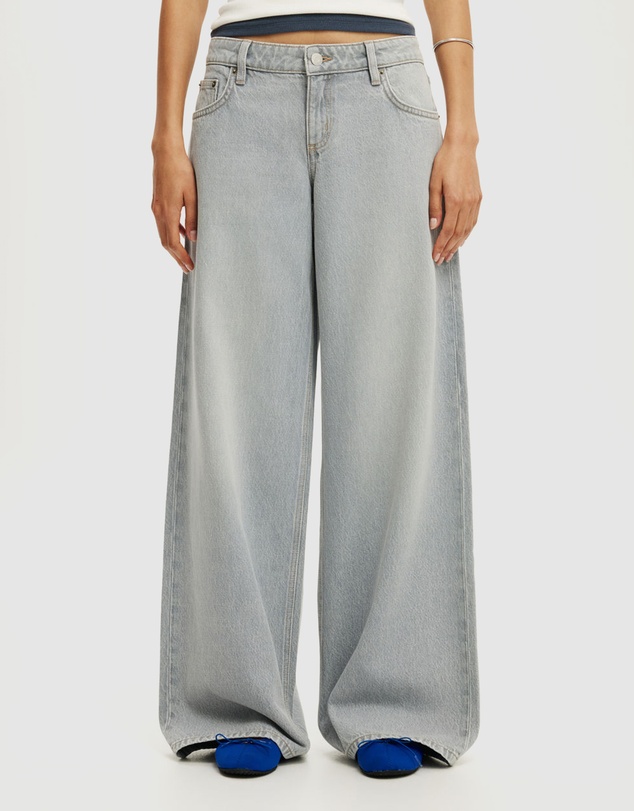 Cotton On - Low Rise Wide Jeans
