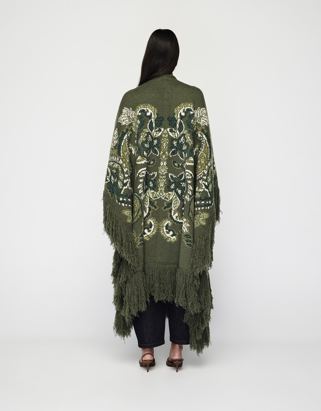 MOS The Label - Sylva Jacquard Poncho