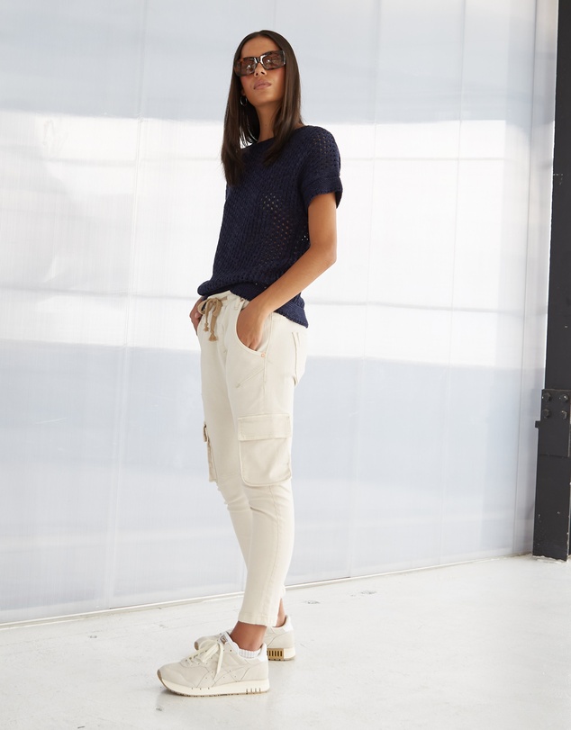 DRICOPER DENIM - Cora Knit Short Sleeve Top