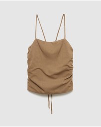 M.N.G - Open Back Cotton Top