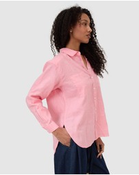 CAMIXA - Luna Oversize Linen Shirt