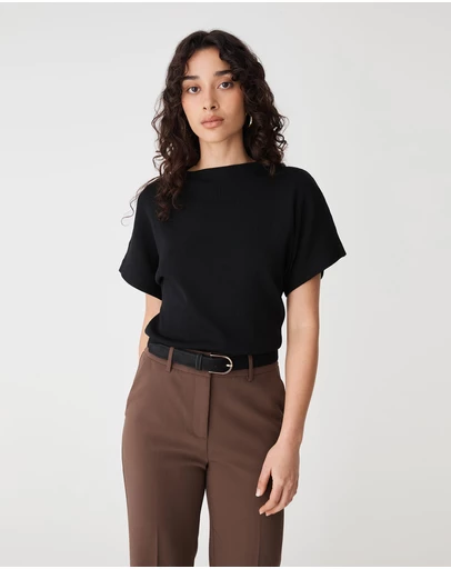 Forcast - Jemma Relaxed Knit Top