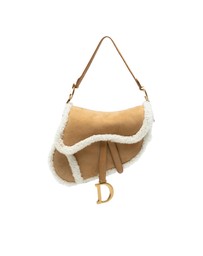 Pre-Loved by Azura Reborn - Pre-Loved Shearling Suede Saddle Bag