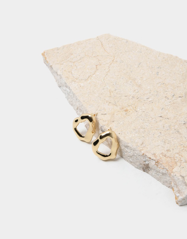 Forcast - Elif 16K Gold Plated Earrings