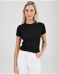 Rolla's - Pointelle Cotton Classic Tee