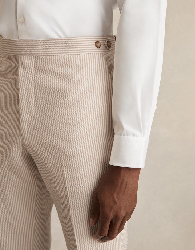 REISS - Bay Seersucker Trousers