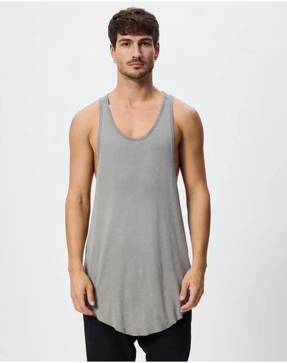Surrounded By Ghosts - Lawsonite Rib Knit Singlet