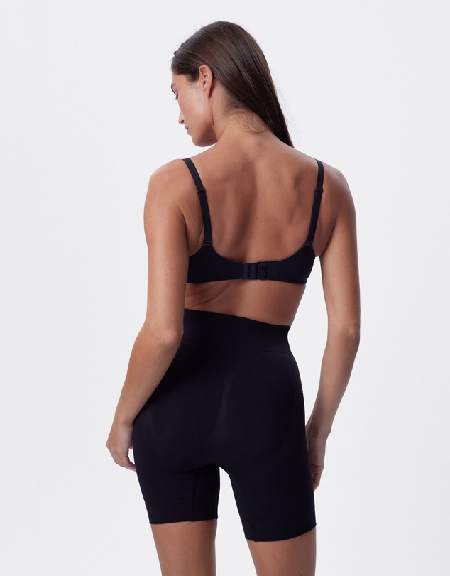 Bras N Things - Base Layers Mid Rise Shortie - Black