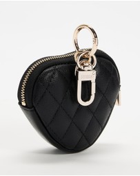 GUESS - Heart Pouch Keychain