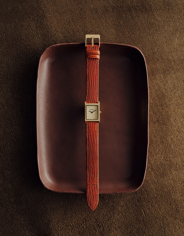 Breda - Virgil 1765b Leather Band Watch, 20MM