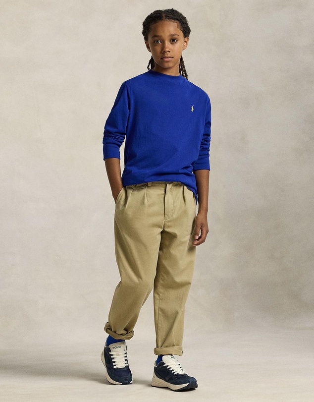 Polo Ralph Lauren - Cotton Jersey Long-Sleeve Tee - ICONIC EXCLUSIVE - Teens